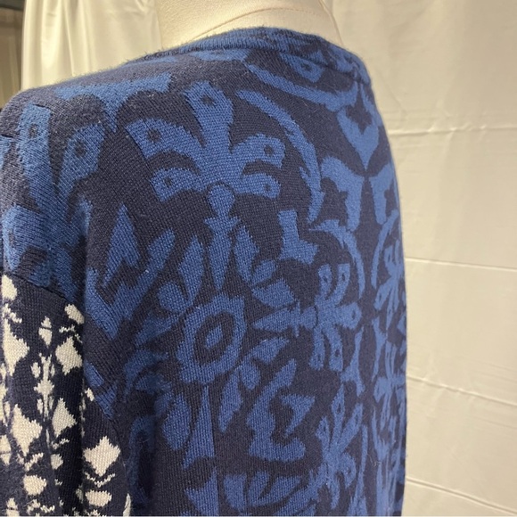 Gypsy 05 Global Village Crew Neck Sweater Dress Geometric Designer Womens‎ small - Picture 9 of 16